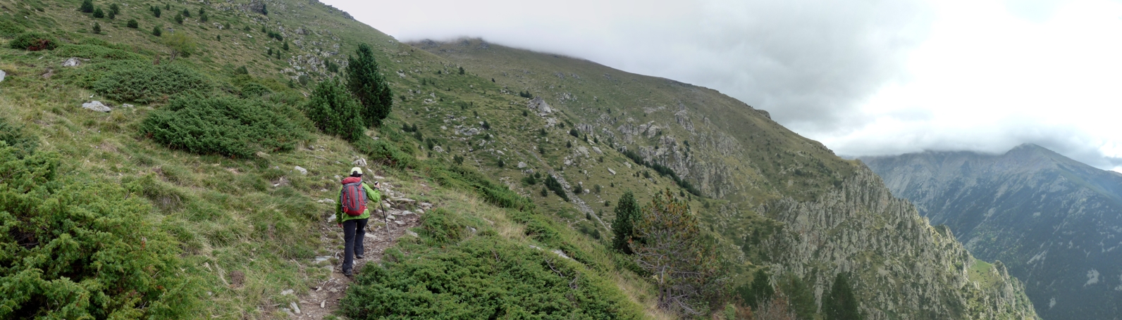 De Queralbs a Núria per les Collades i les Pedrisses