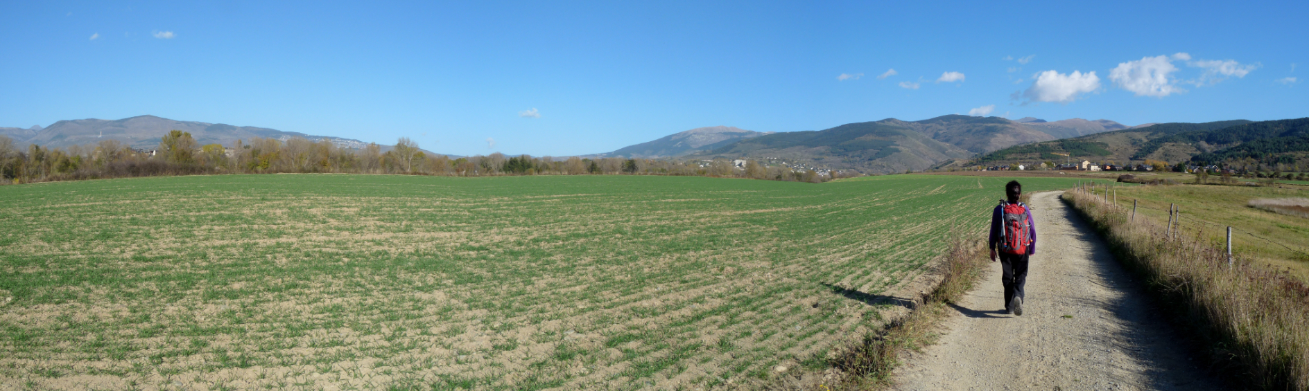 De Puigcerdà a Oceja (Tren Groc) per Vilallobent i Palau de Cerdanya