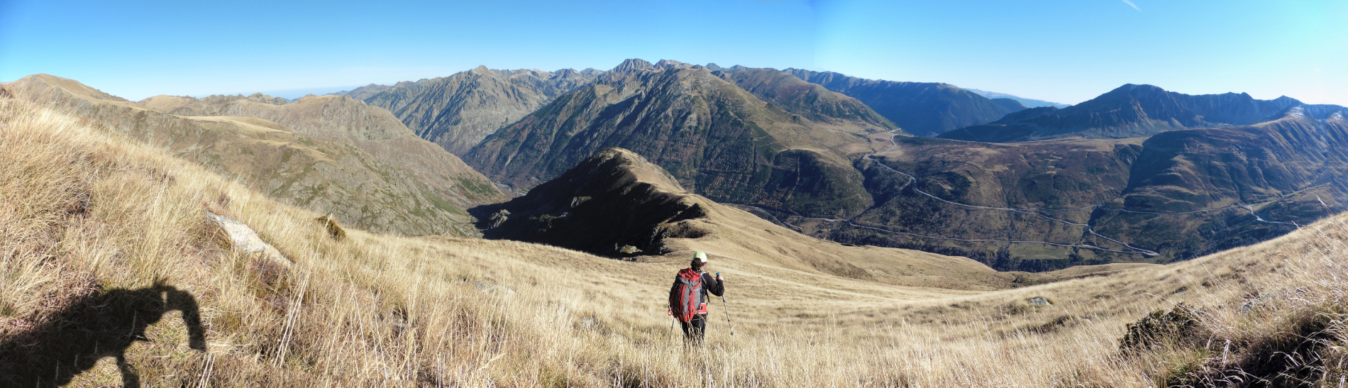 La Cabaneta 2.847 m i el Roc Melé 2.812 m (100 Cims) des d'Andorra-l'Hospitalet