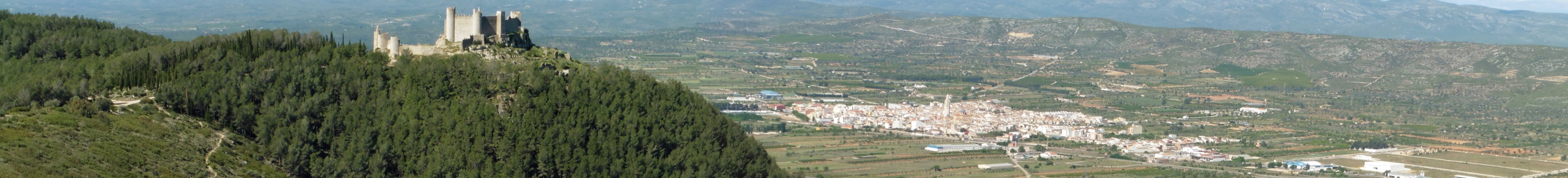La Serra d'Irta des d'Alcalà de Xivert pel castell de Xivert i el Campanilles 572 m