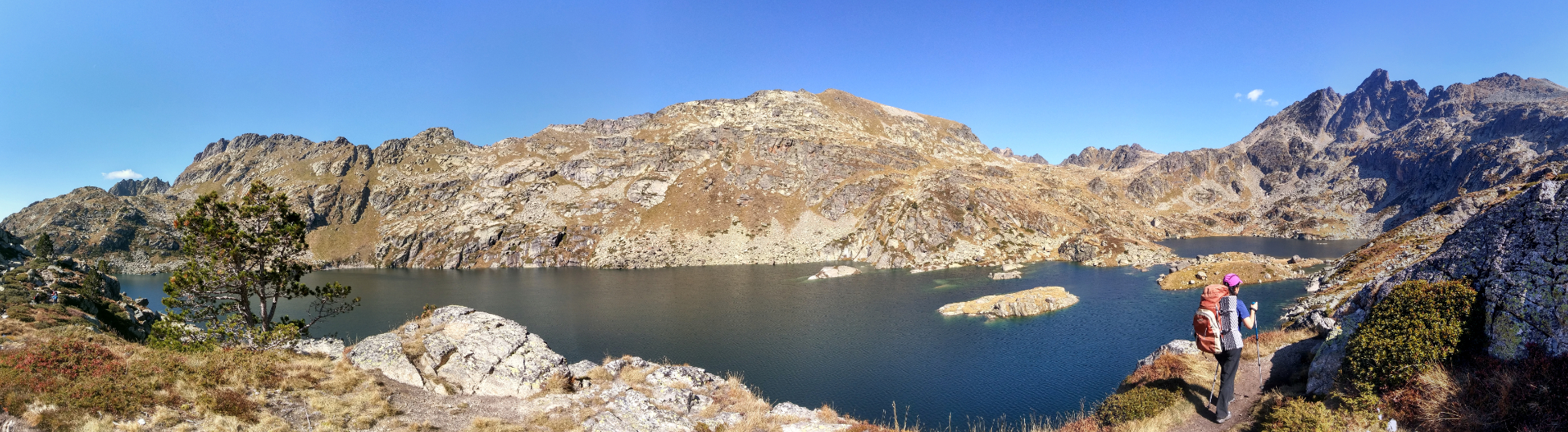 La volta als estanys d'Andorra (GRT2), des de l'estació d'Andorra-L'Hospitalet