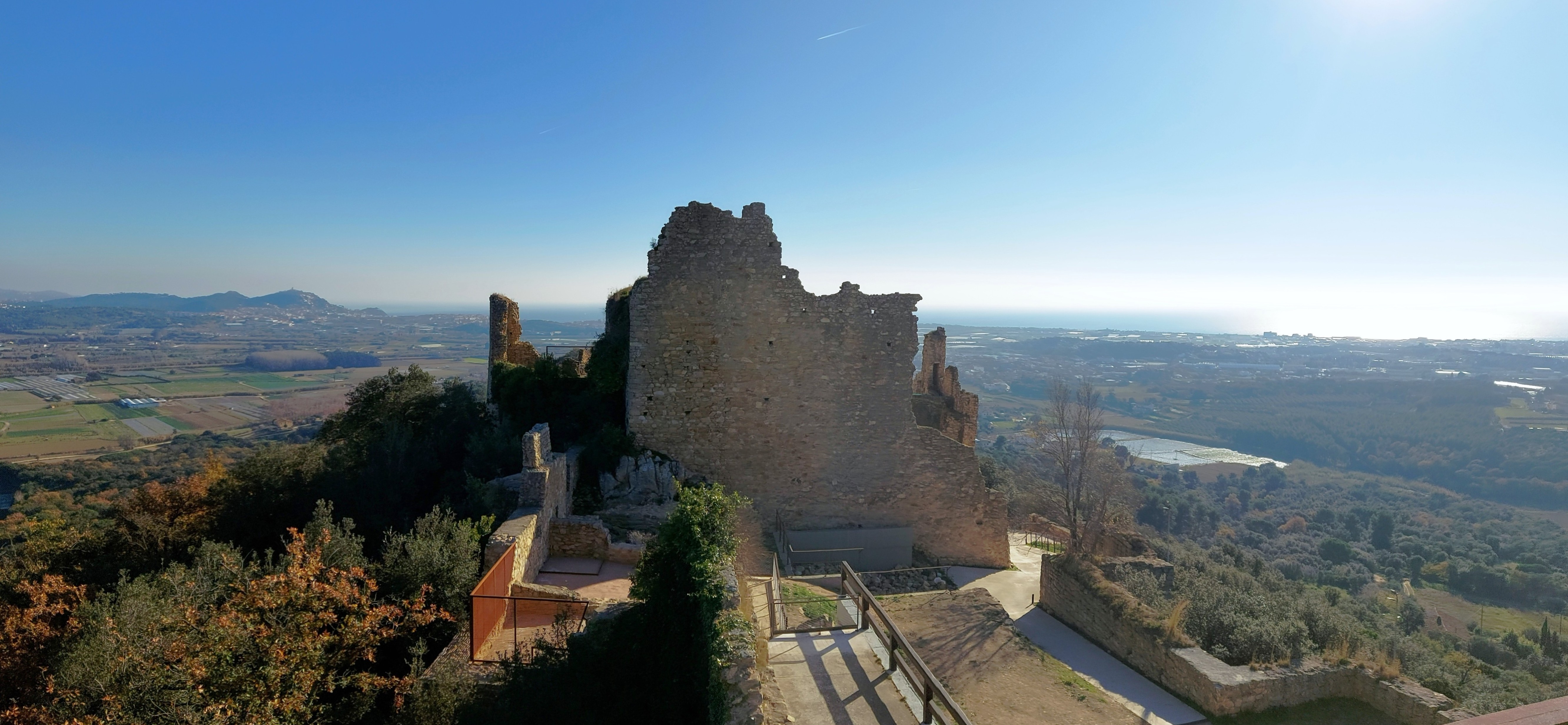 De Tordera a Malgrat pel castell de Palafolls i Sant Genís