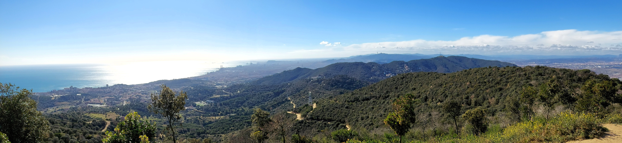 De Badalona a Montgat Nord pel turó de l'Home i el turó de Galzeran (100 Cims)
