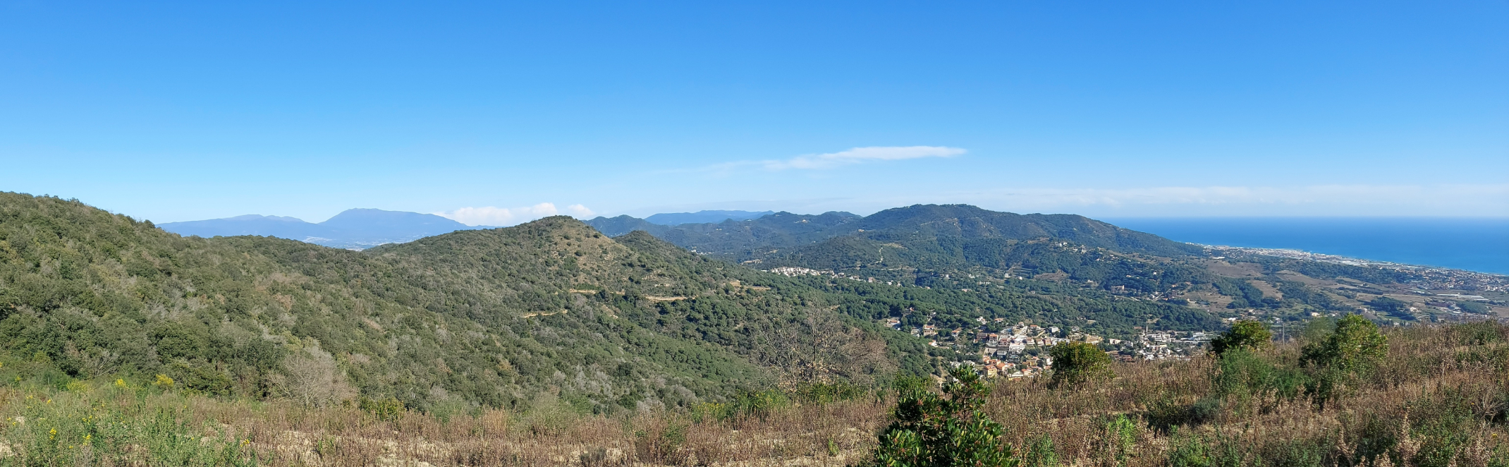 Turó de Galzeran (100 Cims) i Tiana en ruta circular des de Montgat Nord