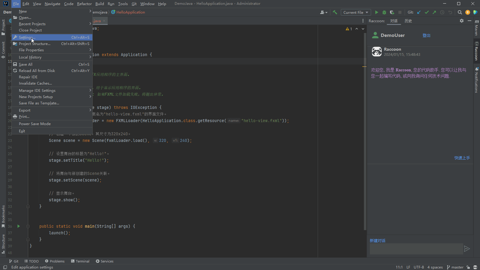 Real Code Raccon GitHub - SenseTime-Copilot/Raccoon-JetBrains: Raccoon is Another Code ...