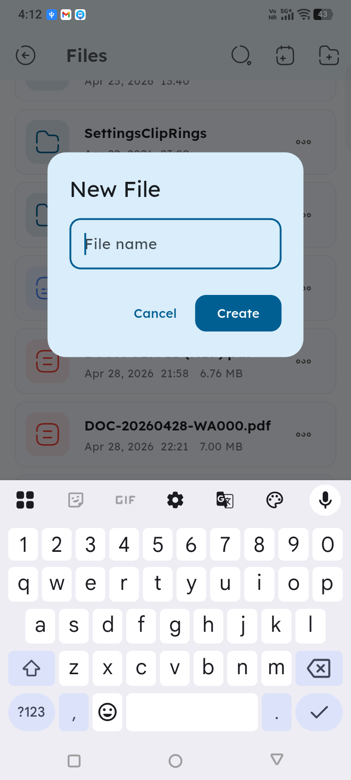 Screenshot 2 of NFile — opens full size