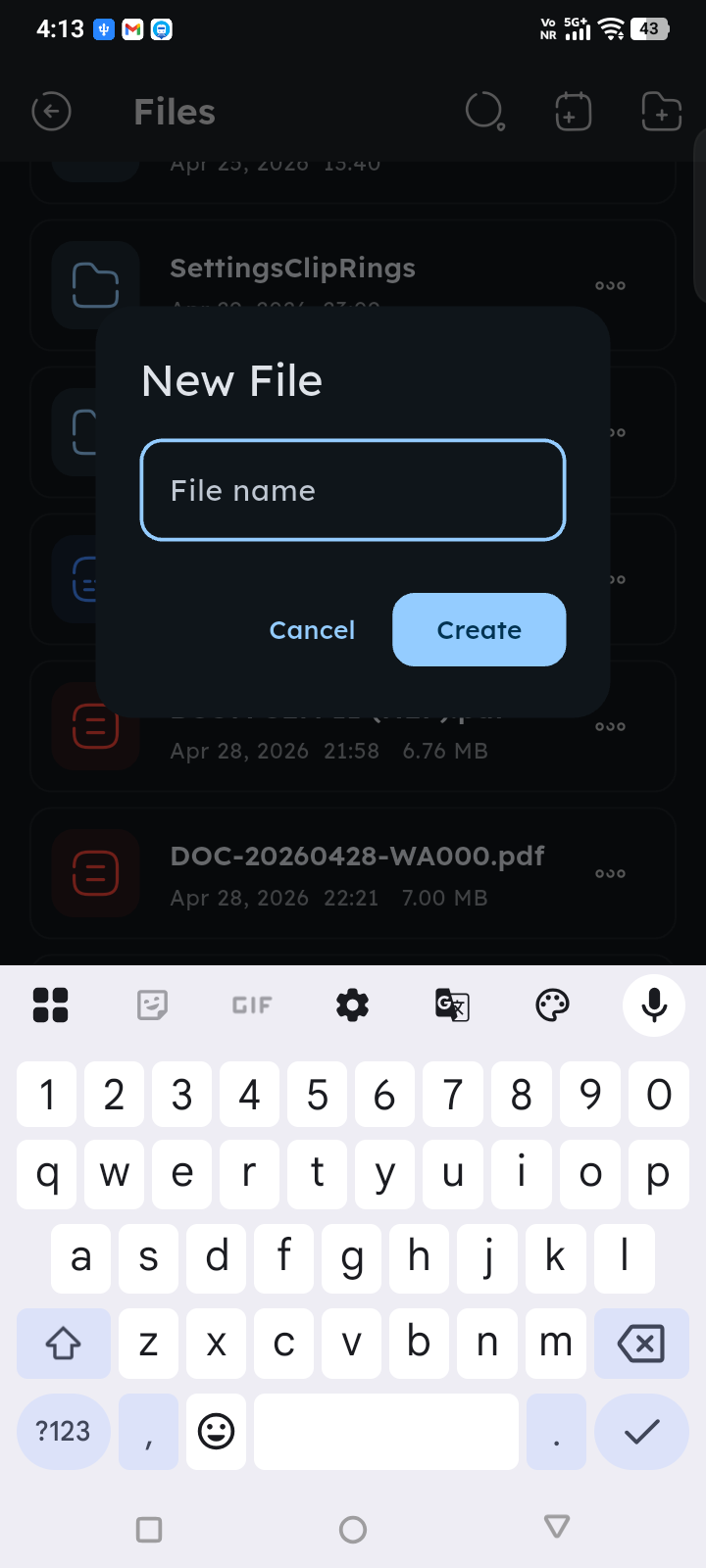 Screenshot 4 of NFile — opens full size