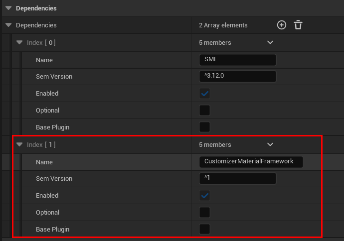 Add as dependency