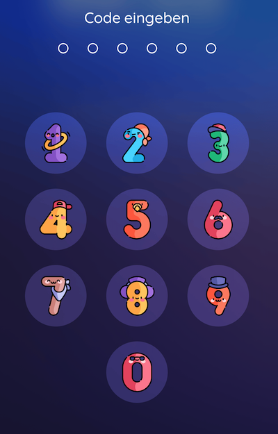 炫彩渐变光谱 (Colored Numbers)