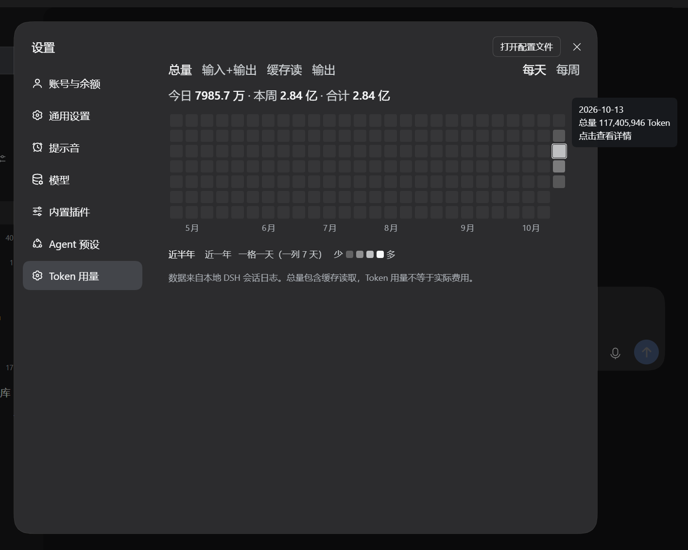 Chinese half-year heatmap and tooltip