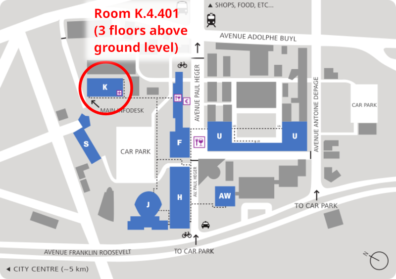 Map of room K.4.401