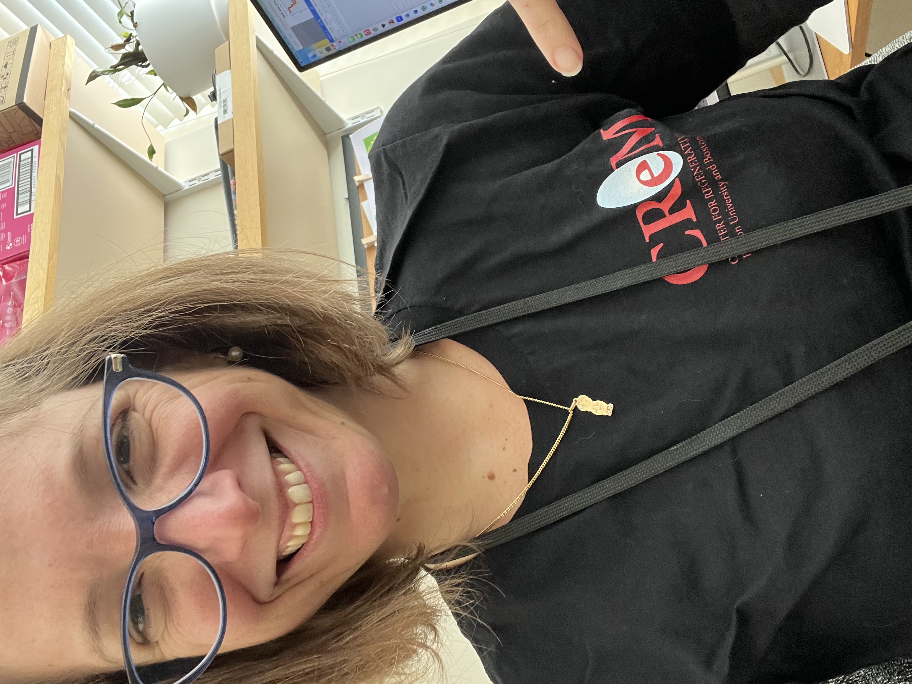 Group photo of CReM members gathered together