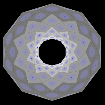 10-Sample Rosette as Polygon Cells with Bezier Inlays