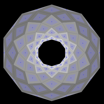 10-Sample Rosette as Polygon Cells with Inlays