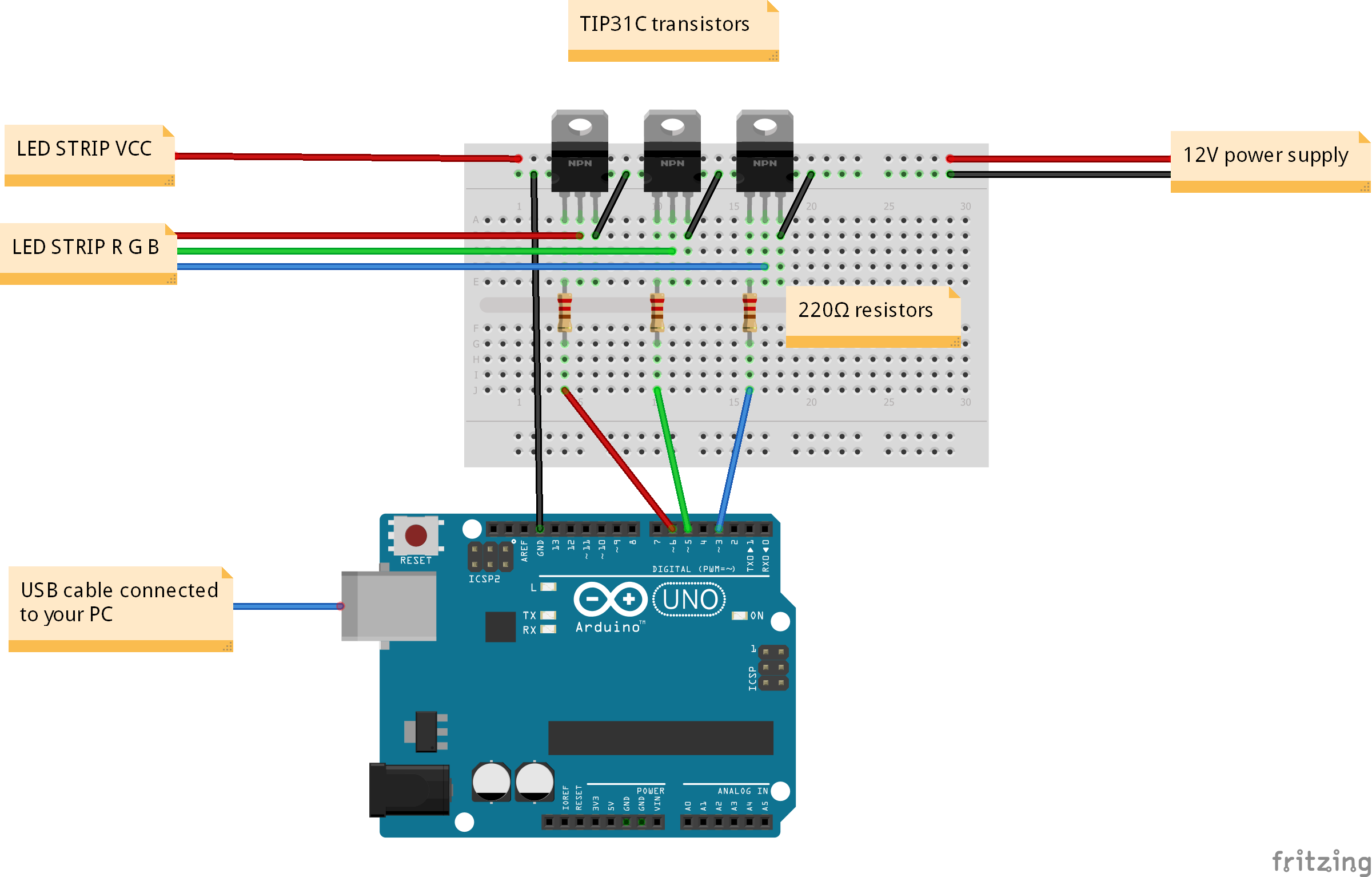 Diy Arduino Rgb Led Controller Shield Jpralves Net - vrogue.co