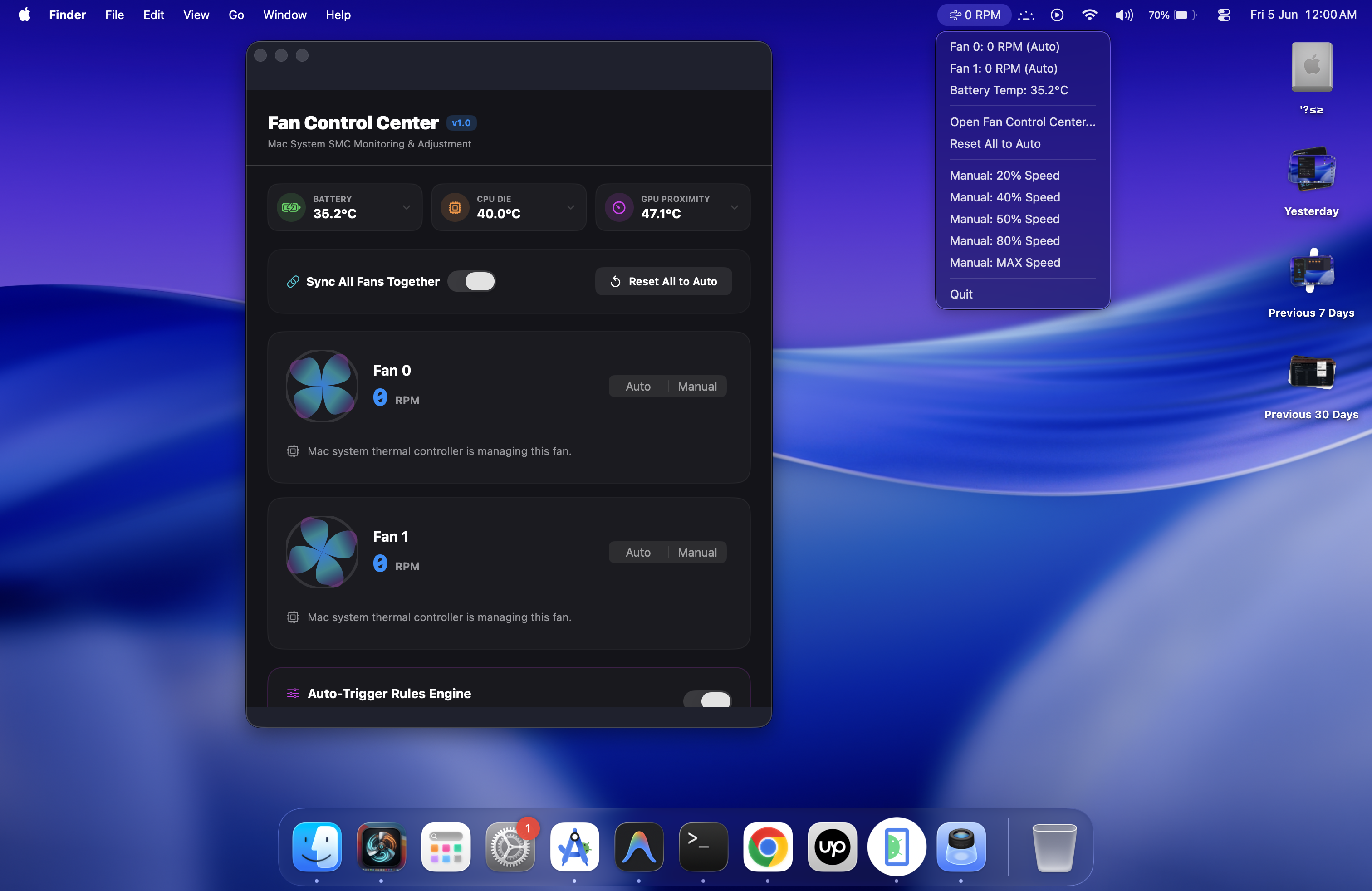 Fan Control Utility screenshot 2