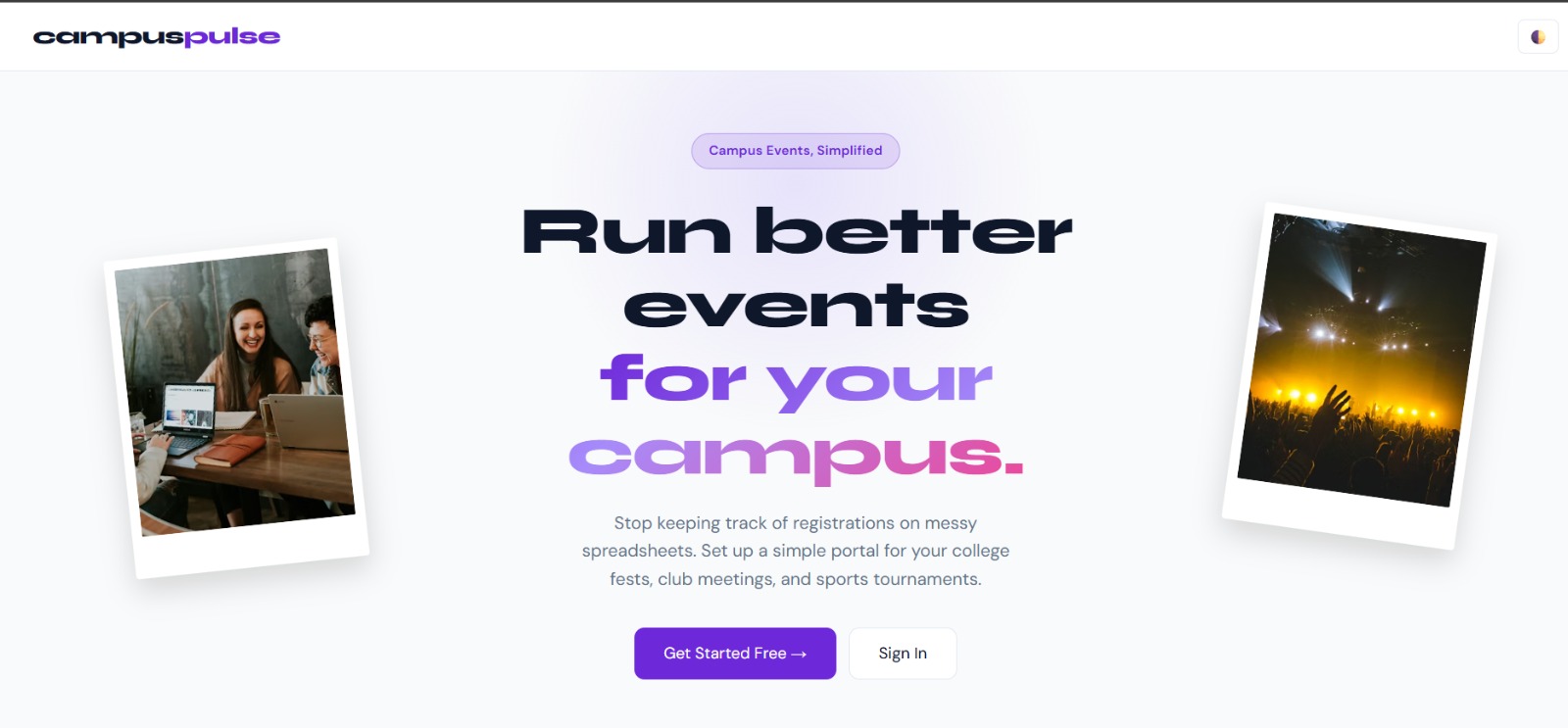 Landing Page