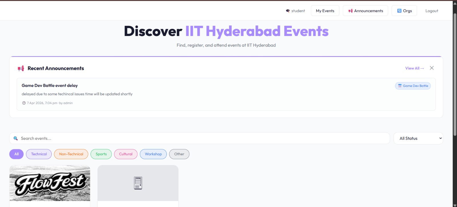 Events
