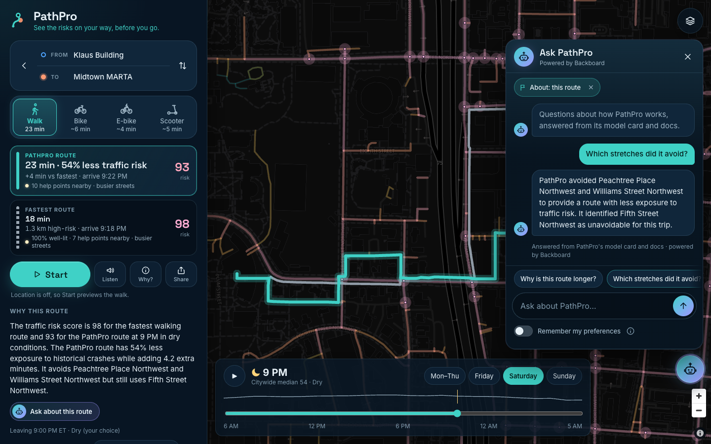 Ask about this route on desktop