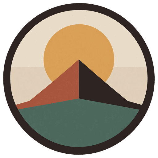The Codex ImageGen MCP emblem: a sun rising behind a peak