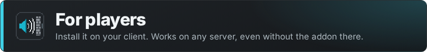 For players