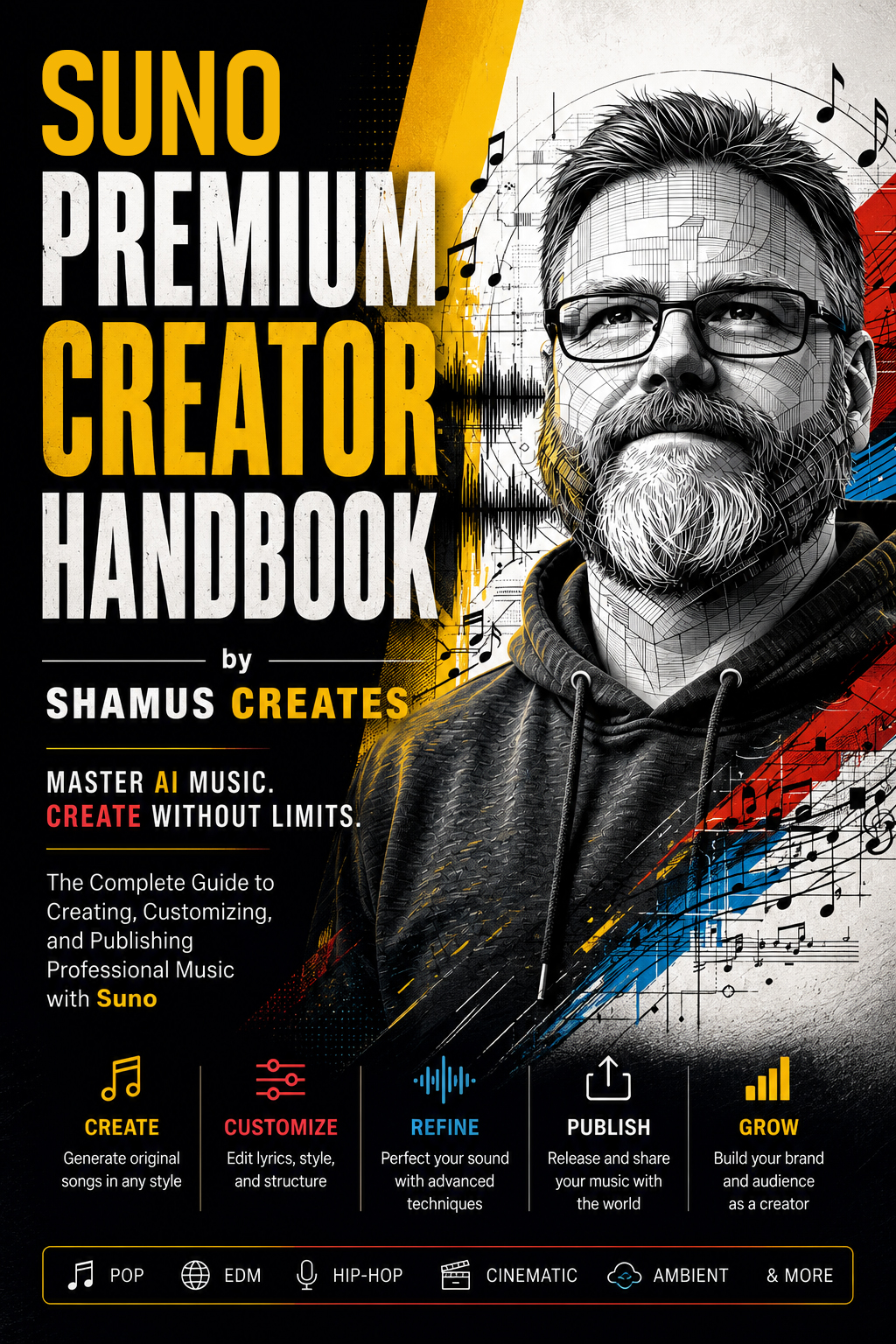 Cover of the Suno Premium Creator Handbook