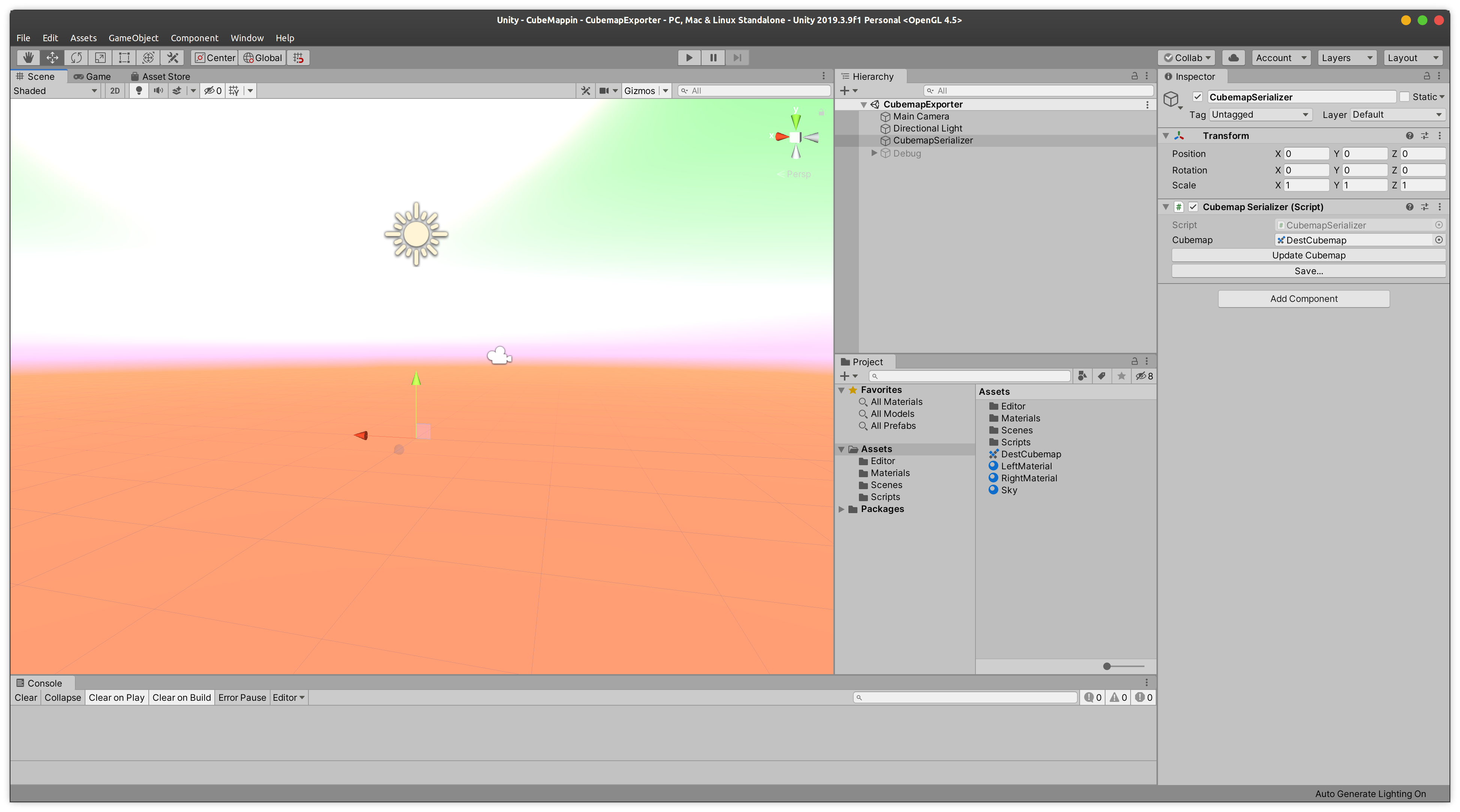 Image of Unity Editor