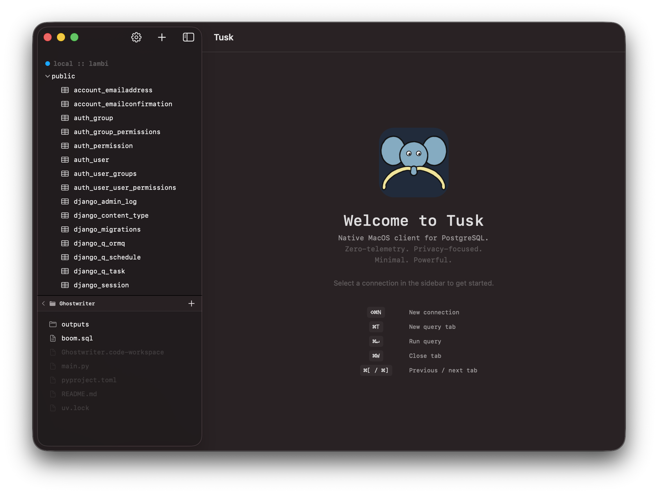 Tusk macOS screenshot 4