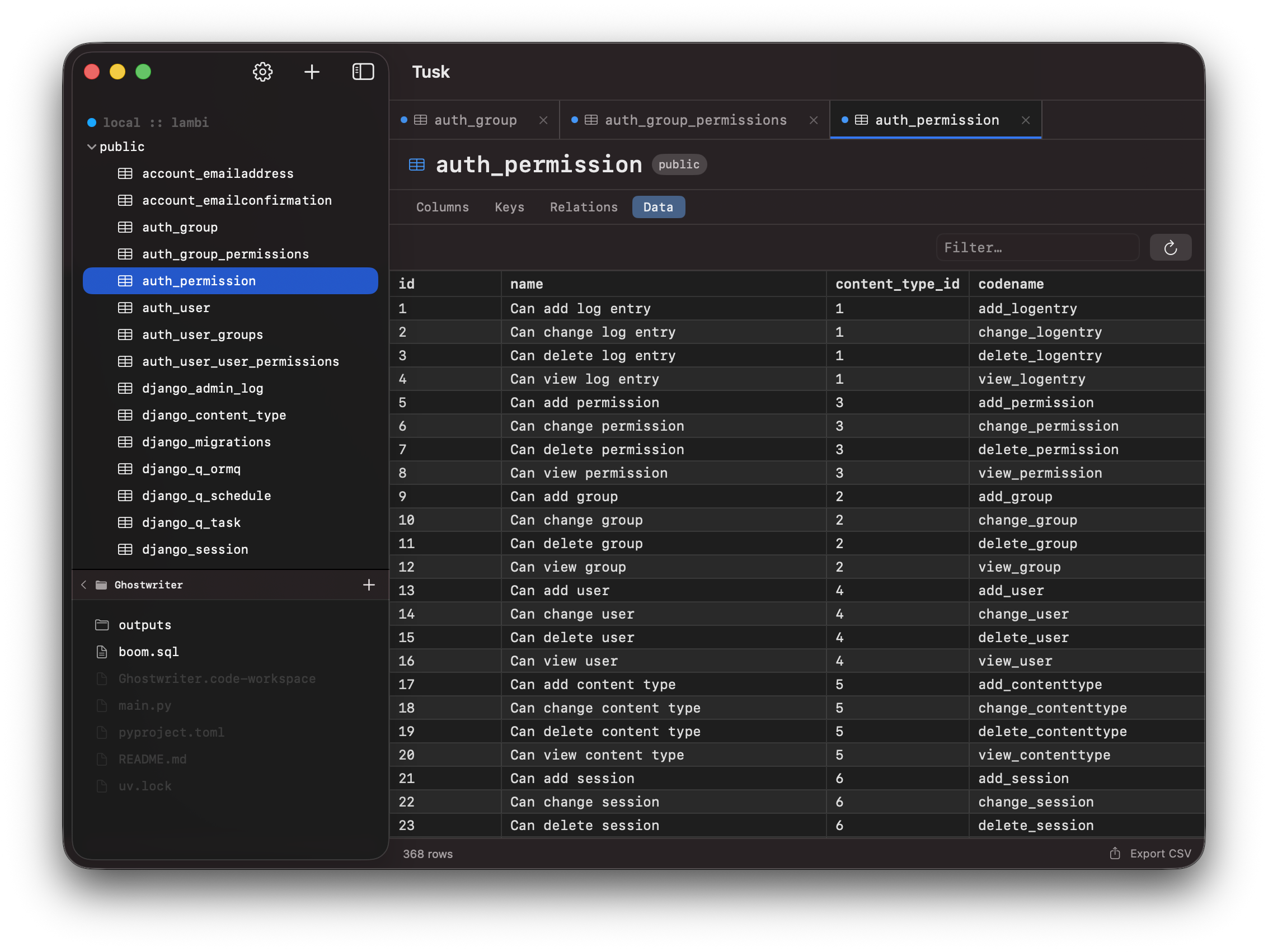 Tusk macOS screenshot 7