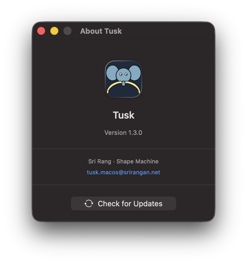 Tusk macOS screenshot 10
