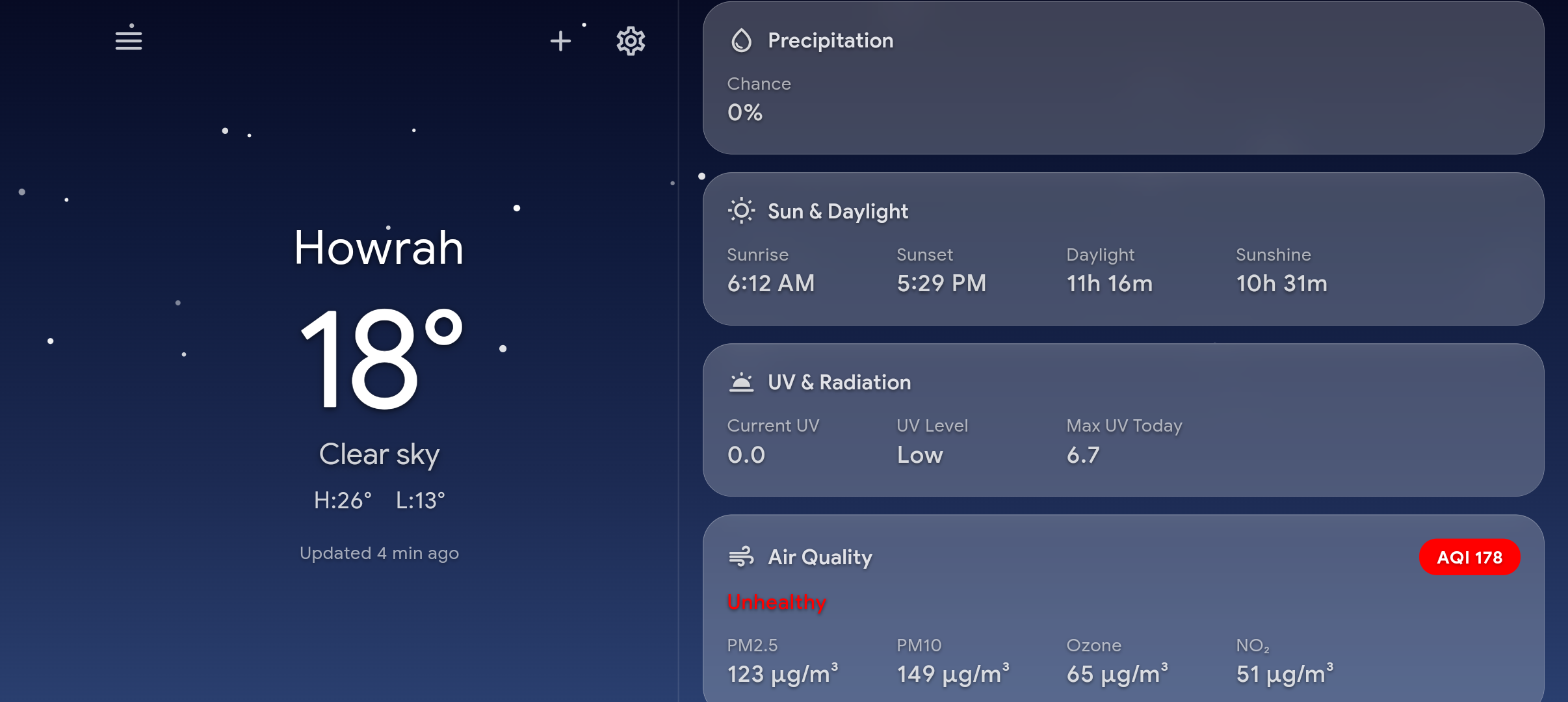 SappyWeather