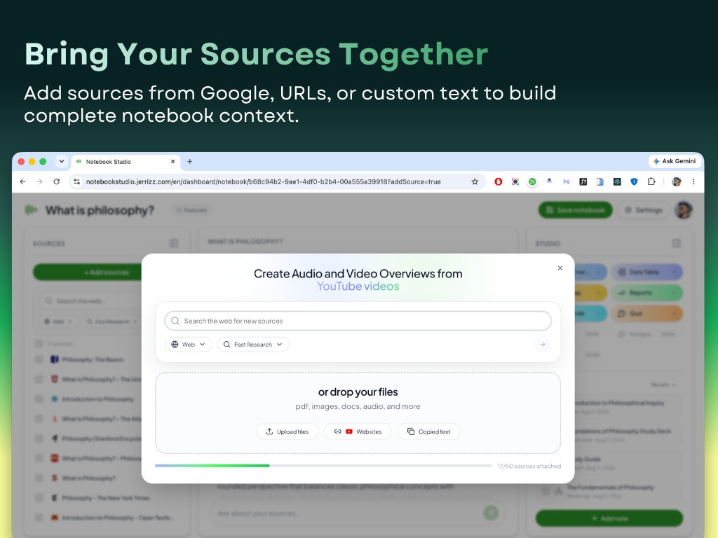 Notebook Studio | AI Study Notebook, Notes & Learning Assistant SaaS - 13