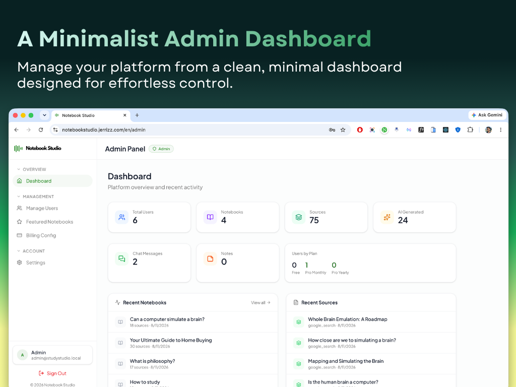 Notebook Studio | AI Study Notebook, Notes & Learning Assistant SaaS - 19
