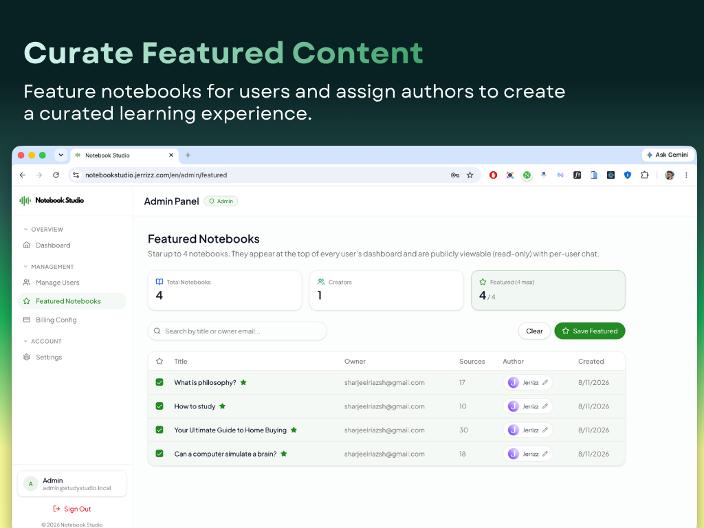 Notebook Studio | AI Study Notebook, Notes & Learning Assistant SaaS - 20