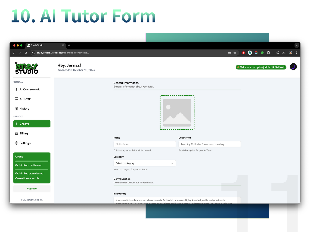 StudyStudio - AI Educational App, Course Helper, Custom AI Tutor Creator SAAS System - 19