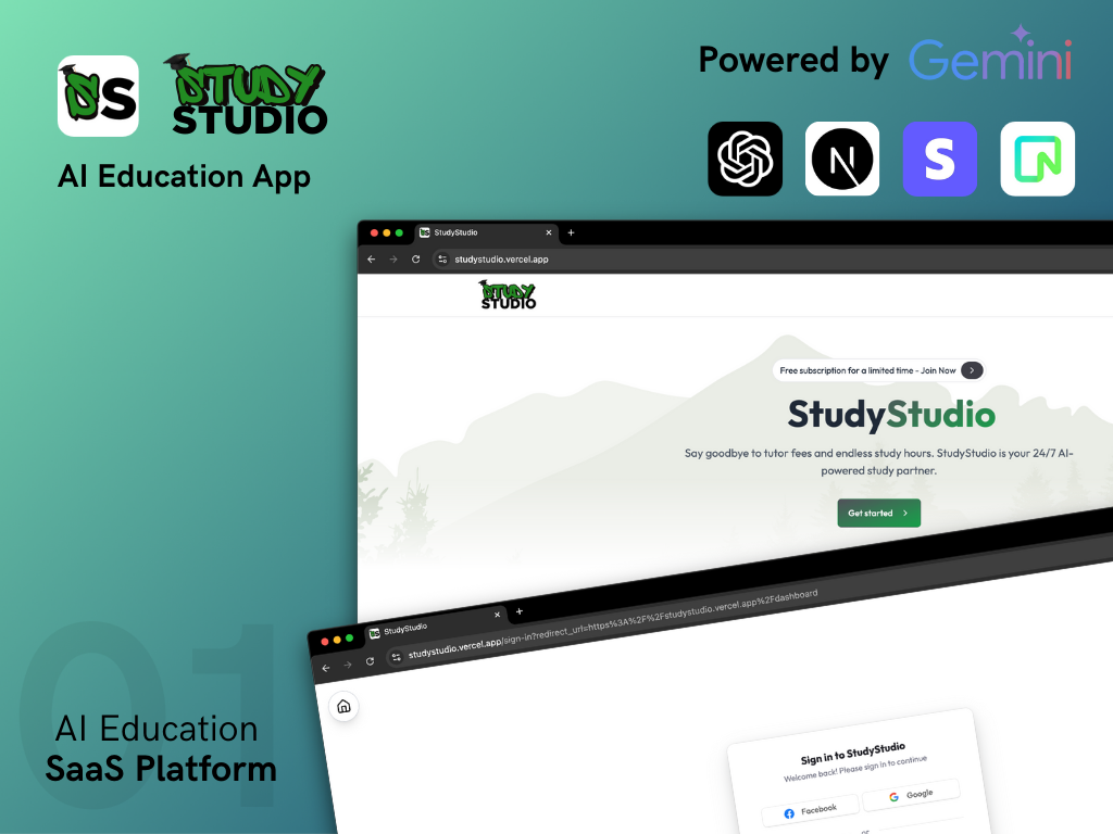 StudyStudio - AI Educational App, Course Helper, Custom AI Tutor Creator SAAS System - 9