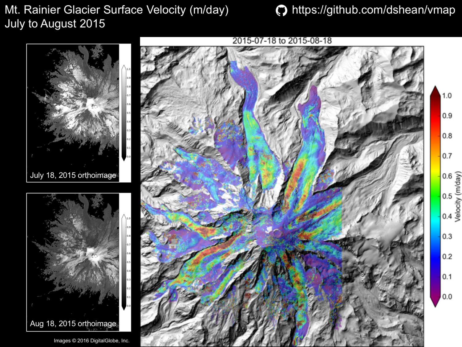 Rainier velocity map