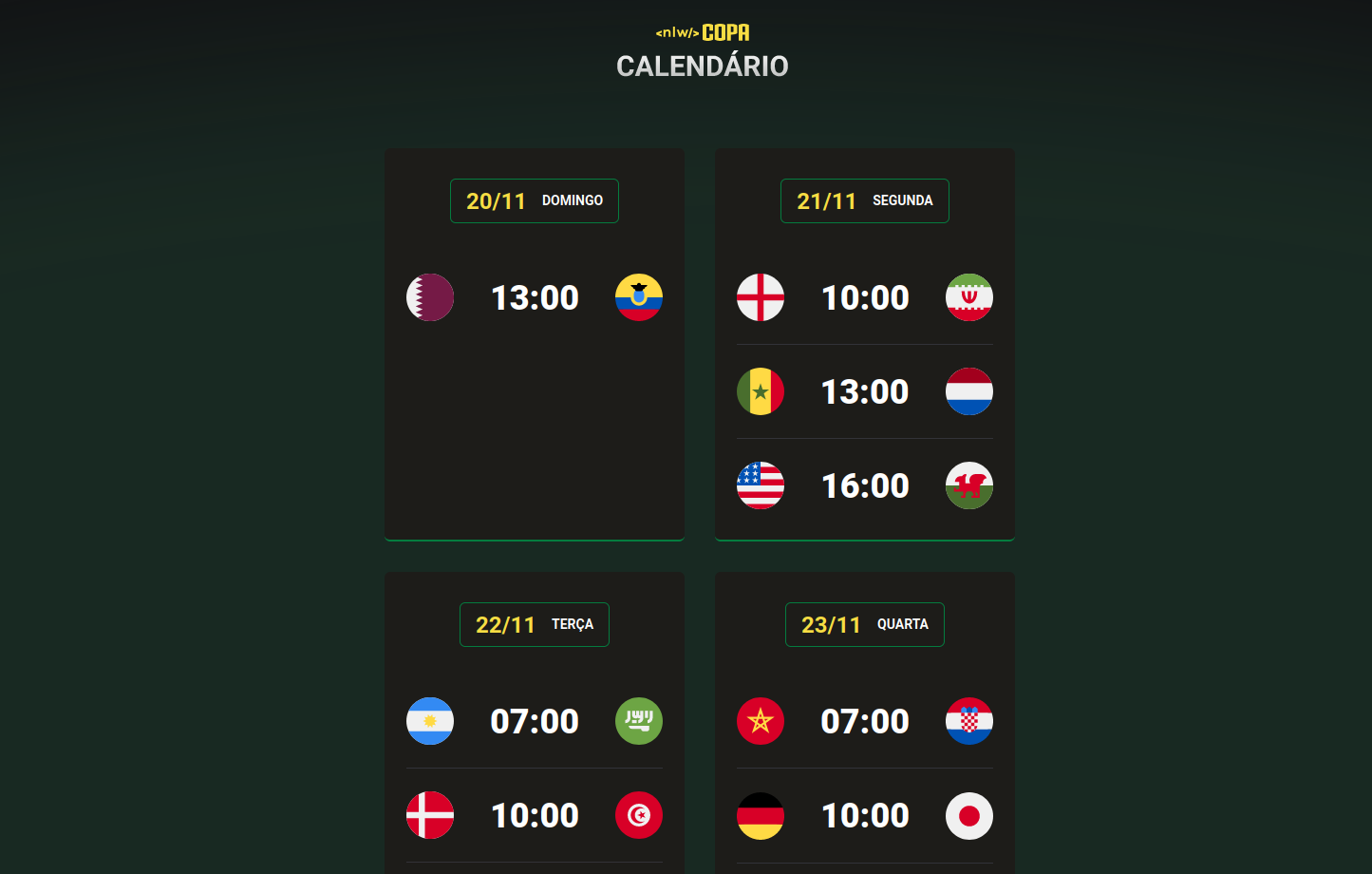 calendario