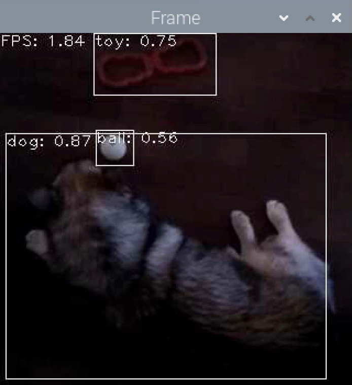 Object detection on Raspberry Pi