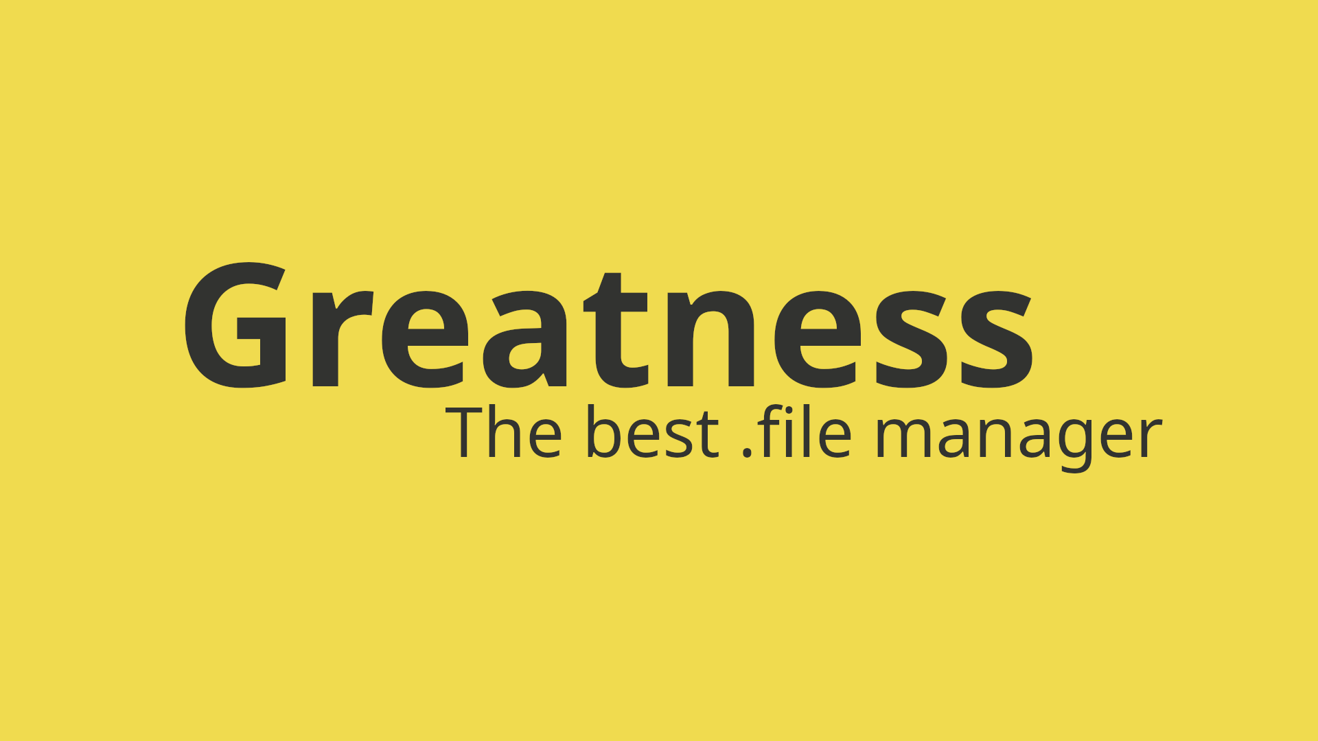 Greatness Logo