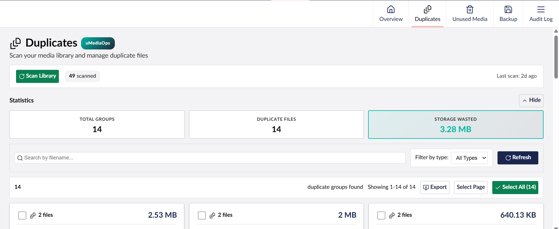 Duplicate Detection