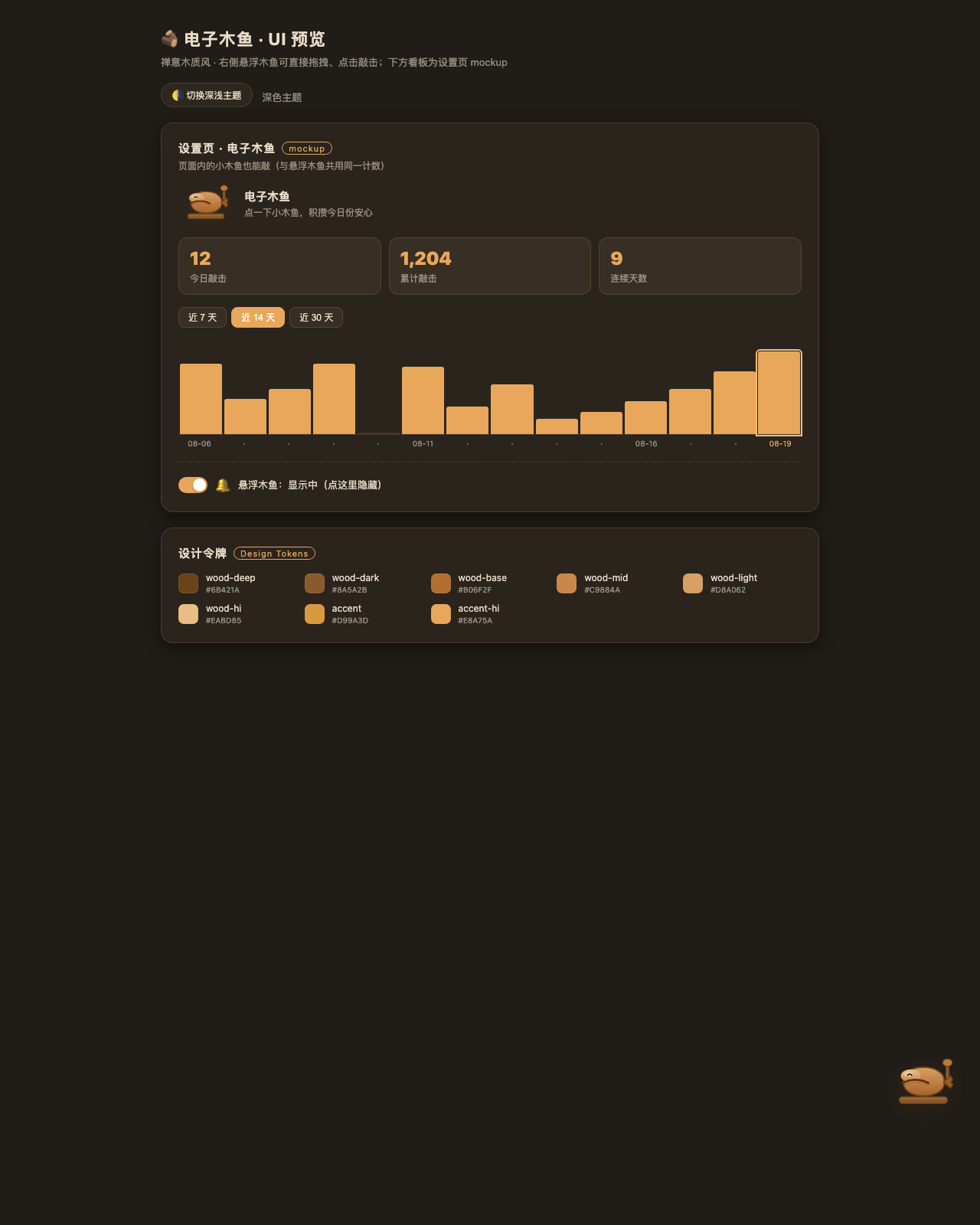 UI design preview