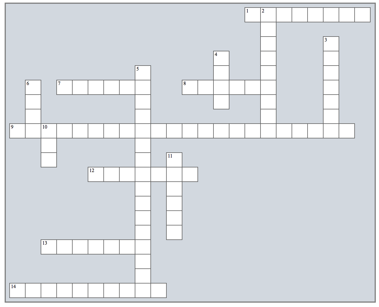 Code Camp Crossword App