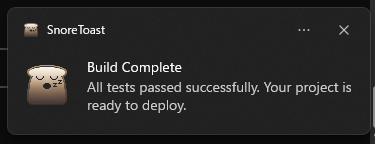 toast notification example