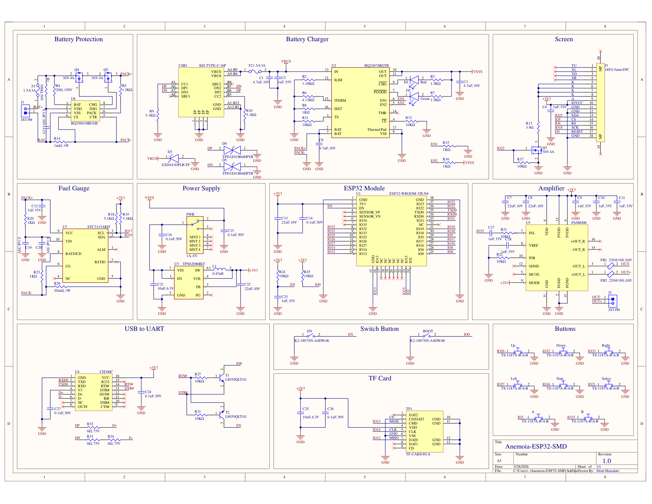 Discrete PCB schematic