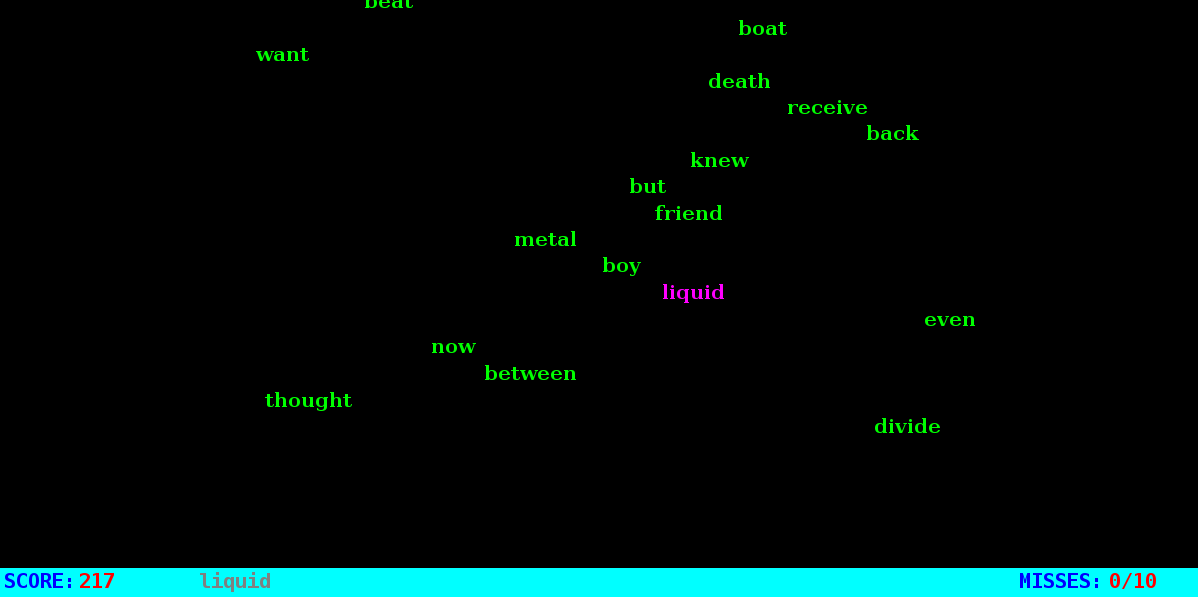GitHub - Shink0/WordBlaster: A word typing game made in Java