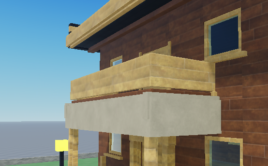 V4 balcony detail