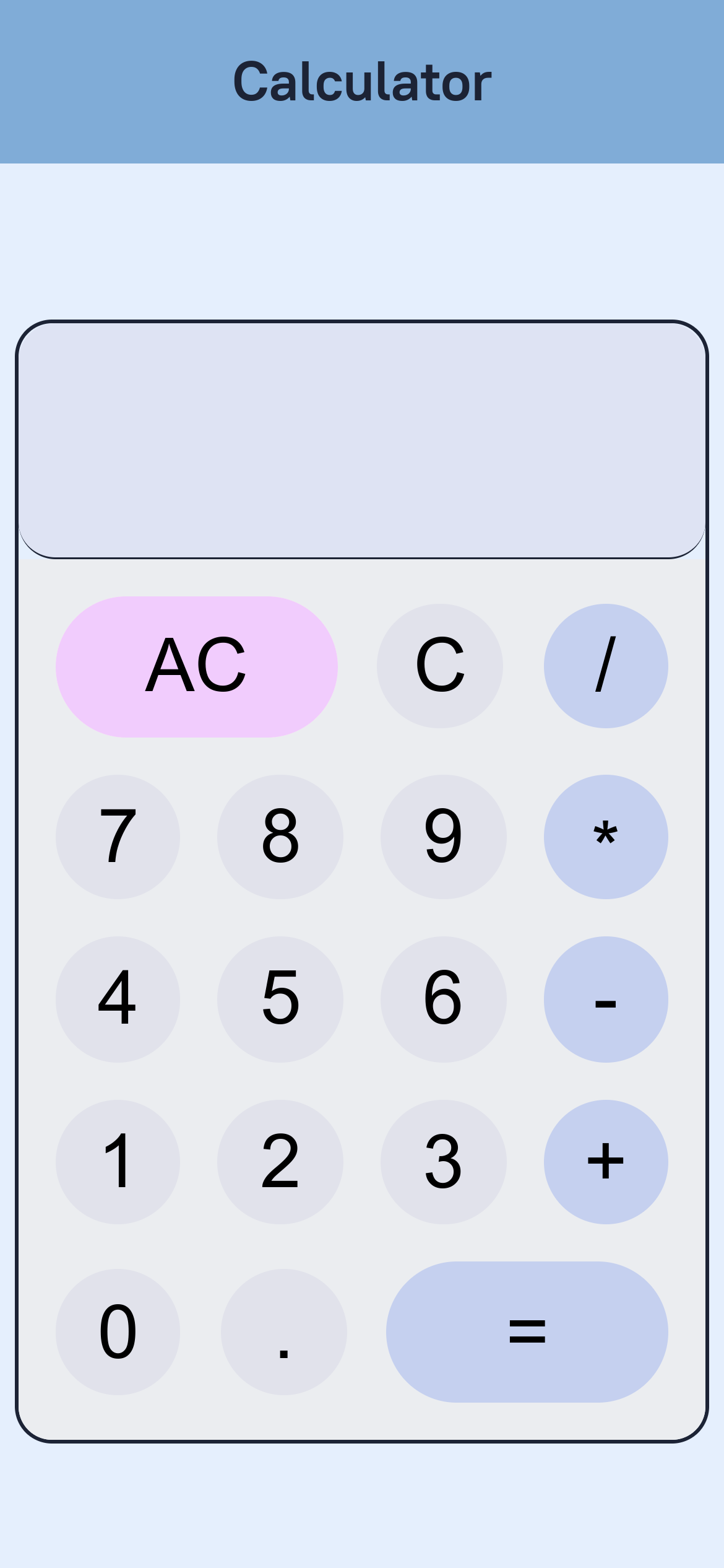 Calculator Screenshot