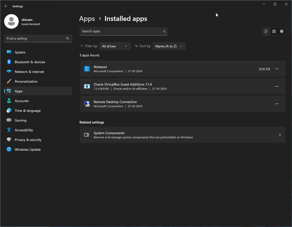 InstalledApps-AF
