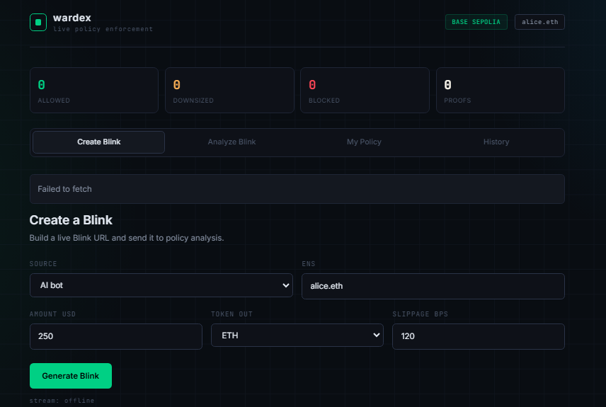 Wardex screenshot 2